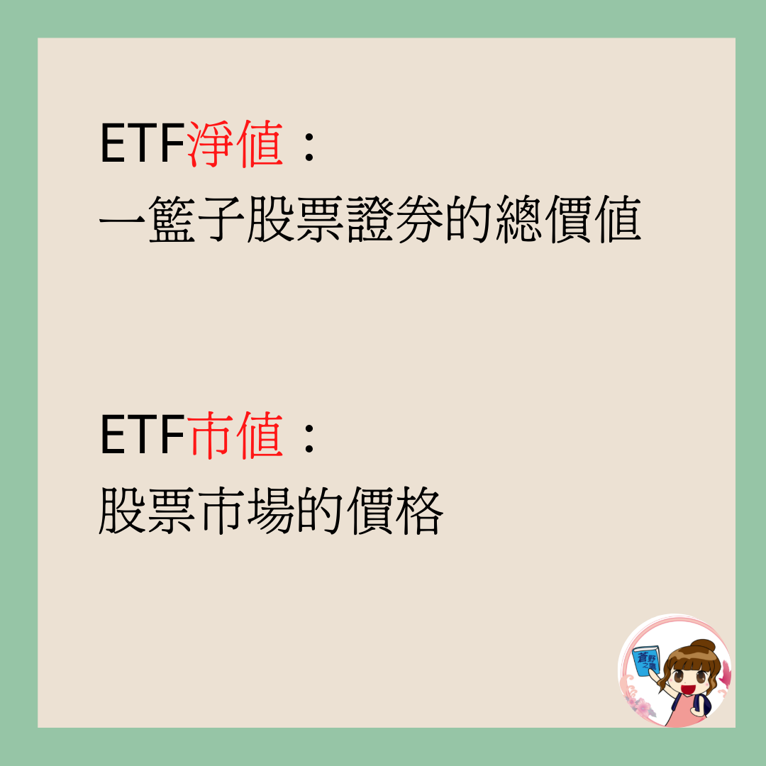 ■ETF投資教室 | ETF市值、淨值是什麼？代表的投資訊息是什麼？ - 蒼野之鷹