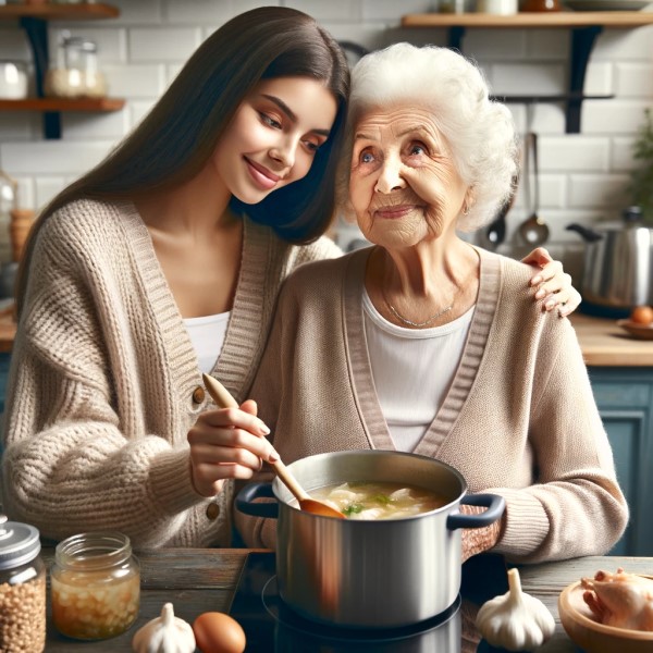 【真人實事，我的人生】《烹飪中的愛與關懷》：一位外孫女用雞湯傳遞給外婆的溫暖 - 蒼野之鷹