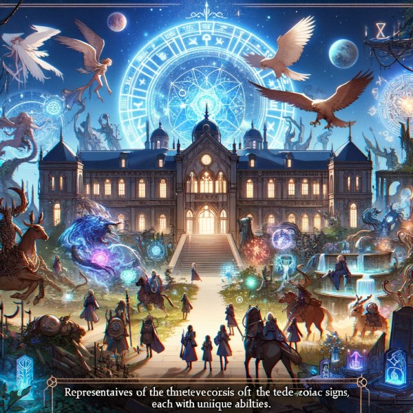 短篇故事集：《愛在星座間》：當十二星座在校園相遇，吸血鬼、人類和異能者的史詩冒險 - 蒼野之鷹｜Starry Eagle｜個人網站