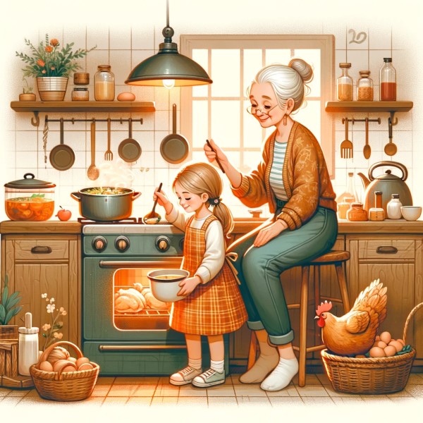 【真人實事，家族史】外婆的雞湯秘密：孫女用烹飪表達深情，展現家庭的溫馨與力量【自傳】 - 蒼野之鷹｜Starry Eagle